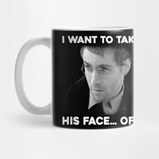 Travolta vs. Cage The Ultimate Face-Off Showdown Mug